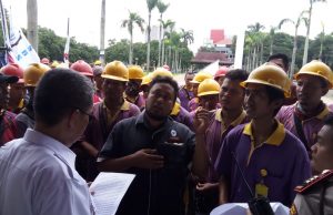 Lawan Kesewenang – wenangan Perusahaan, SBSI Ngadu ke DPRD Sumsel