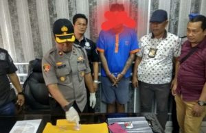 Diduga Edarkan Sabu di Wilayah 35 Ilir, Pria Ini Diciduk Tim Reskrim Polsek IB II