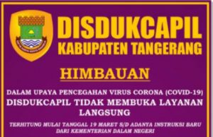 Disdukcapil Keluarkan Surat Imbauan Tidak Buka Layanan Langsung, Tapi Gunakan Layanan WhatsApp