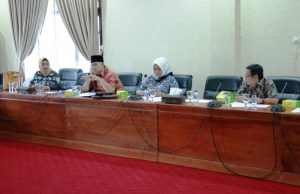 Komisi III DPRD Kota Bengkulu Hearing Bersama Disperindag