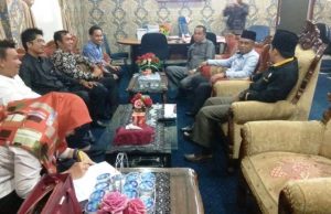 Pimpinan DPRD Kota Bengkulu Terima Audiensi KPU