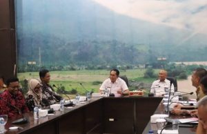 Bupati OKU Selatan Bersama BPK RI Perwakilan Sumsel Pimpin Rapat Exit Briefing Terkait LKPD T.A. 2019
