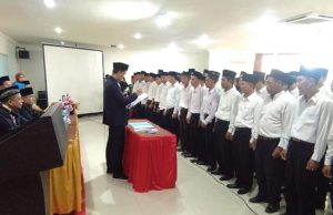 KPU Mura Resmi Lantik 70 Anggota PPK Terpilih