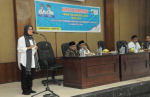 Hadiri Rakor Forum HRD, Bupati Minta Prioritaskan Tenaga Kerja Bagi Warga Lebak