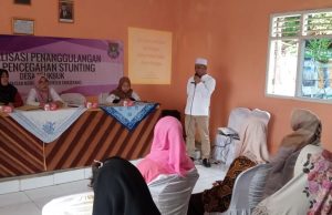 Puskesmas Kronjo Gelar Sosialisasi Penanggulangan dan Pencegahan Stunting di Desa Blukbuk