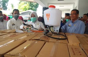 Pemkot Palembang Lakukan Penyemprotan Massal di 18 Kecamatan Secara Serentak
