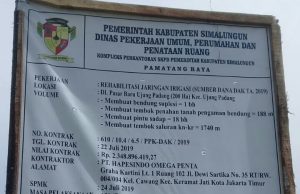 Proyek Rehabilitasi Jaringan Irigasi bernilai Miliaran Rupiah Diduga dikerjakan Asal Jadi