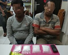 Tim Opsnal Polres Kampar kembali Amankan Diduga Pengedar Shabu dan BB 244 Gram