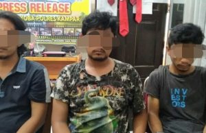 Tim Satres Narkoba Polres Kampar Kembali Ringkus 3 Diduga Pengedar Sabu