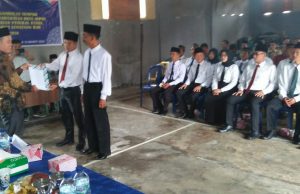 Camat Penukal Utara Lantik BPD Desa Tempirai Utara dan BPD-PAW Desa Tempirai