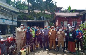Warga Desa Ciherang Kompak Cegah Penyebaran Covid-19