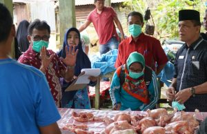 Bupati Kampar Cek Pasar, Harga Stabil dan Bahan Pokok Masih Tersedia