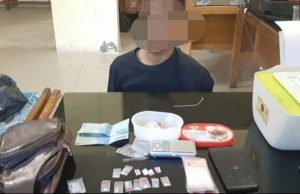 TimRes Polsek Tambang Tangkap dan Amankan Pelaku Narkoba Beserta 13 Paket Sabu Siap Edar