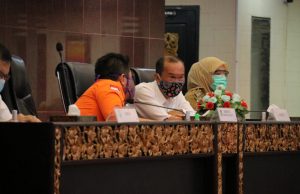 Jemput Bola Penerapan PSBB, Gubernur Sumsel Sambangi Kantor Walikota Palembang