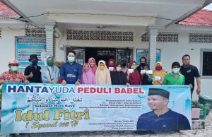 Hanta Yuda Peduli Babel, Terus Berbagi Bantu Masyarakat Terdampak Cocid-19