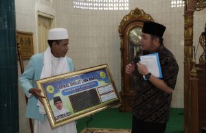 HD Ajak Jama’ah Masjid Ar-Rozaq Bersyukur, Kerinduan Sholat Berjama’ah Terbayarkan