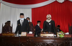 Wagub Sampaikan Jawaban terhadap Pemandangan Umum Fraksi-Fraksi DPRD Sumsel