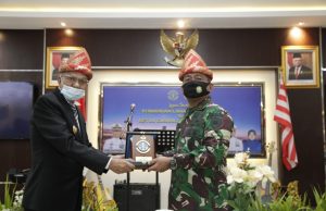 Mawardi Yahya Pesan ke Danlanal Baru Jaga Keamanan Laut Sumsel