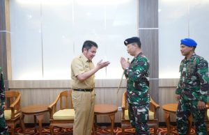 Danlanal Palembang Pamit, Herman Deru Berikan Apresiasi Selama Bertugas