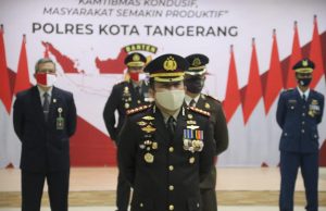 Peringati Hari Bhayangkara, Polresta Tangerang Laksanakan Upacara Virtual