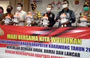 KPU dan Polres Karawang Teken MoU Pengamanan Pilkada 2020