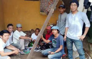 Pemerintah Desa Pontang dengan Sigap Bangun Rumah Warganya Secara Swadaya