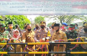 Memutus Rantai Penyebaran Covid-19, Kapolresta Serang Bentuk Kampung Tangguh Nusantara