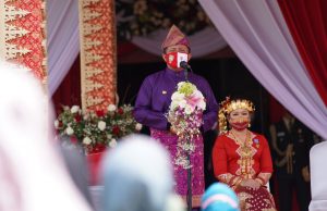 Gubetnur Sumsel Jadi Irup Upacara HUT Ke-75 Kemerdekaan RI dengan Protokol Kesehatan