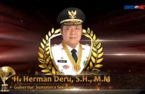 Herman Deru Dinobatkan Gubernur Inovatif 2020