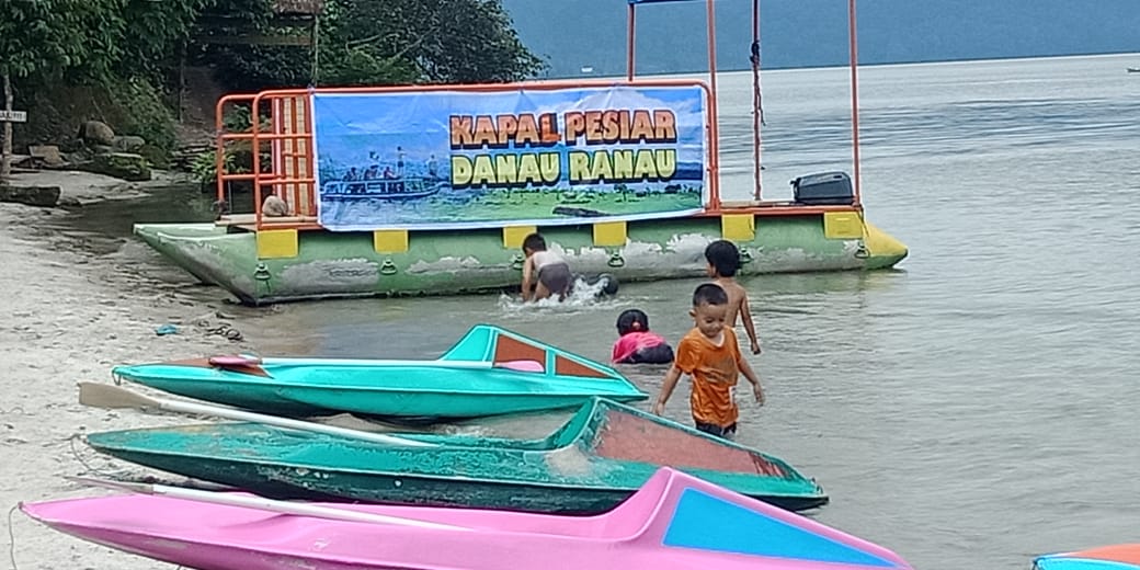 Pantai Bidadari Salah Satu Objek Wisata di Danau Ranau Menarik ...