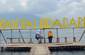 Pantai Bidadari Salah Satu Objek Wisata di Danau Ranau Menarik dikunjungi Wisatawan