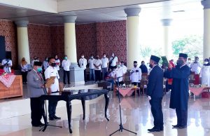 Jelang Pensiun, Sekda Ogan Ilir Herman SH MH Diganti Ir Badrun Priyanto MT