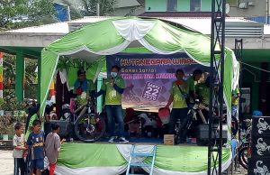Sebanyak 400 Peserta Gowes Santai Turut Meriahkan HUT Ke-38 Desa Kutanegara