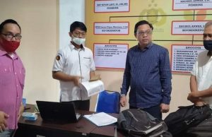 Tim Advokasi Laporkan Diduga Oknum Penyebar Poto Cabup Mura Ke Polda Sumsel