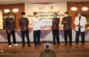 Sekda Buka Musyawarah Kerja PMI Kabupaten Tangerang