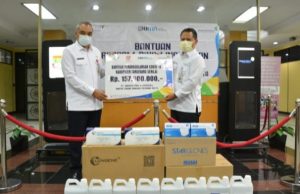 PT. Angkasa Pura II Bantu Pemkab Tangerang Lewat BUMN Peduli COVID-19