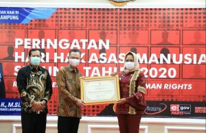 Kabupaten Peduli HAM, Pemkab Tuba Kembali Terma Penghargaan dari Kemenkumham RI