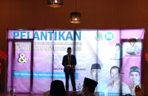 A. Zaki Iskandar Hadiri Pelantikan ICMI Kabupaten Tangerang