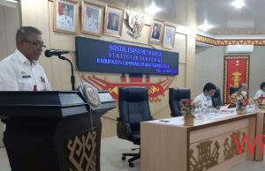 Wakili Bupati Lampura, Asisten III Menghadiri Kegiatan Perkambangan Teknologi Digital