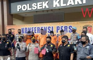 Jajaran Polsek Klari Berhasil Meringkus Diduga Pelaku Komplotan Curanmor