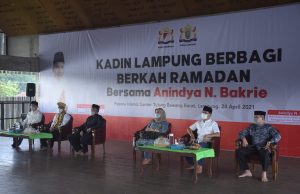 Kadin Lampung Berbagi Berkah Ramadhan, Bupati Tubaba ucapkan Selamat Datang Kepada Anindya N Bakrie