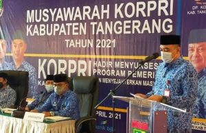 Melalui Muskab, Maesyal Rashid Kembali Pimpin Korpri Kabupaten Tangerang Periode 2021 — 2026