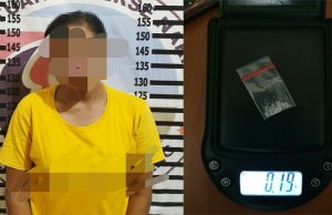 Satresnarkoba Polres Tulang Bawang Tangkap IRT Diduga Bawa Narkotika