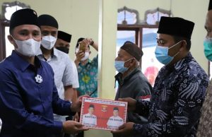 Bupati Lambar Hadiri Safari Ramadhan 1442 Hijriyah di Pekon Kota Besi