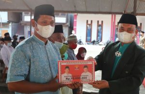 Wakil Bupati Lambar Hadiri Safari Ramadhan di Masjid At-Taqwa Bedudu