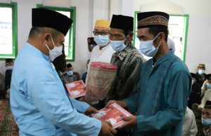Sekda Lambar Hadiri Kegiatan Safari Ramadhan di Pekon Teba Pering