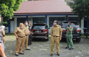 Hari Pertama Kerja Pasca Lebaran, H. Cik Ujang Sidak Ke Semua Kantor Dinas