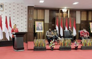 Bupati Tuba Winarti Bersama Dinkes Gelar Zoom Meeting Komitmen Penurunan Stunting