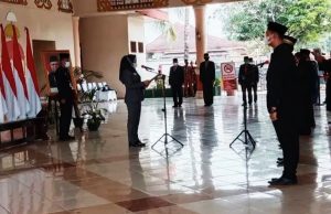 Bupati Tulang Bawang Winarti Lantik dan Ambil Sumpah 401 Pejabat Fungsional