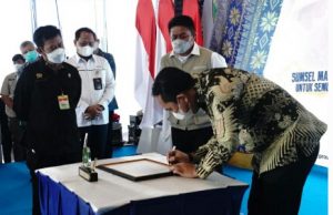 Bupati OKU Selatan Hadiri Peresmian Kick Off Food Estate “Petani Bela Negeri ” Agrosolution